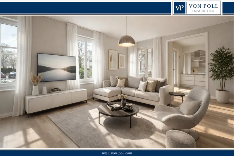 Elegante Erdgeschosswohnung mit Sicherheitsplus und sehr großem Balkon — photo 1